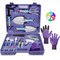 Garden Tool Set, Stainless Steel Heavy Duty Gardening Tools 30 PCS w/Floral Print, Trowel Rake Weeder Pruner Shears Sprayer Digging Claw Gloves, Ideal Gardening Set for Women